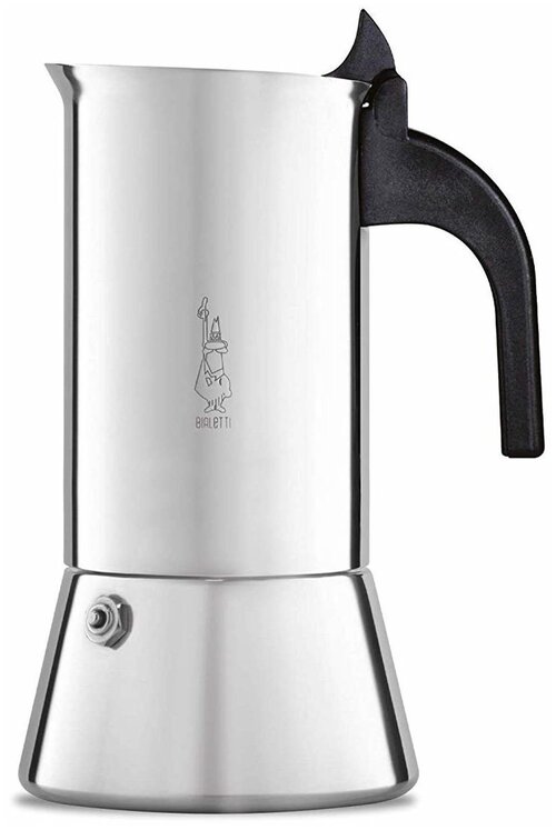 Кофеварка Bialetti Venus 1683, 6 чашек, 240 мл, серебристый