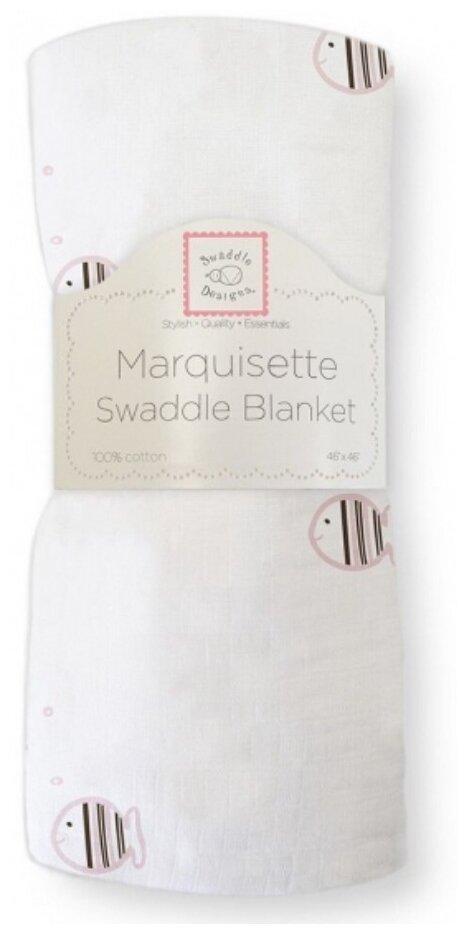 SwaddleDesigns ()   Pink/Mocha Fish