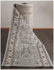 Ковровая дорожка 38922 L. Blue-Brown 100 x 420