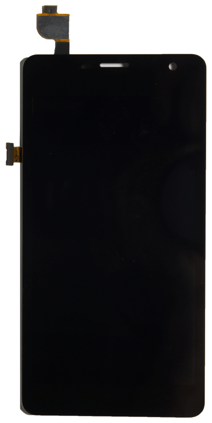 Дисплей (экран) в сборе с тачскрином для Lenovo K860 черный / 1280x720