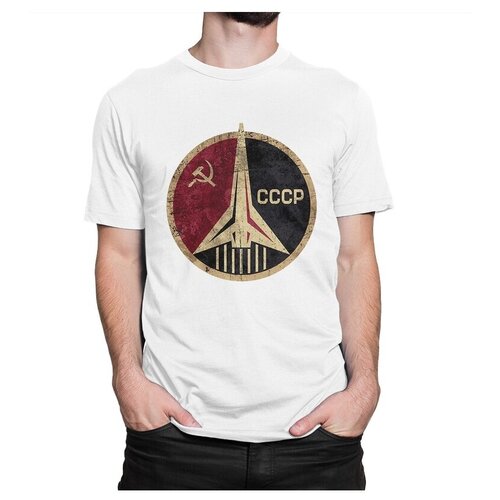 фото Футболка dream shirts ссср размер 3xl, белый