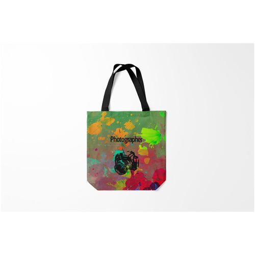 фото Сумка-шоппер / 40х40 см / профессии / фотограф burnettie