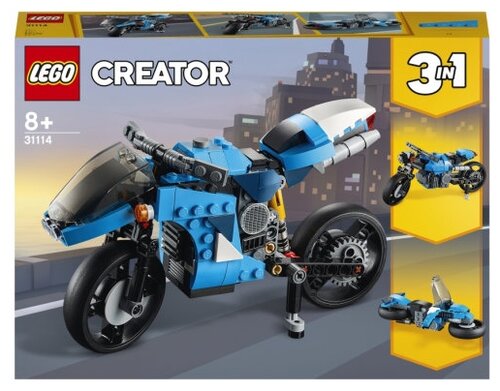 Конструктор LEGO Creator 31114 Супербайк, 236 дет.