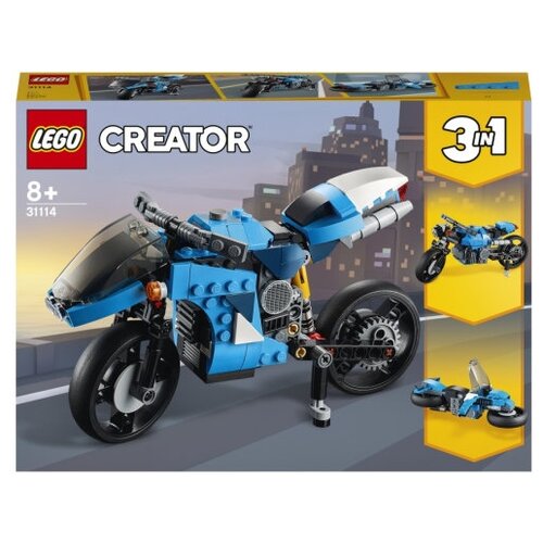 Конструктор LEGO Creator 31114 Супербайк, 236 дет. конструктор lego creator 10497 исследователь галактики