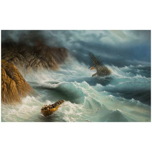 Сочинение по картине айвазовского буря у мыса айя 9 класс по плану