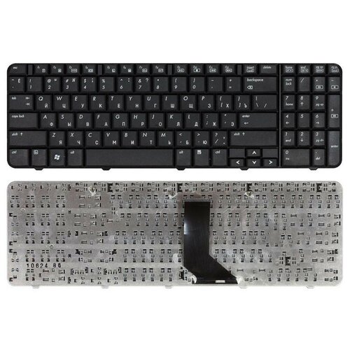 Клавиатура для ноутбука HP Pavilion G60 Compaq Presario CQ60 черная 990₽