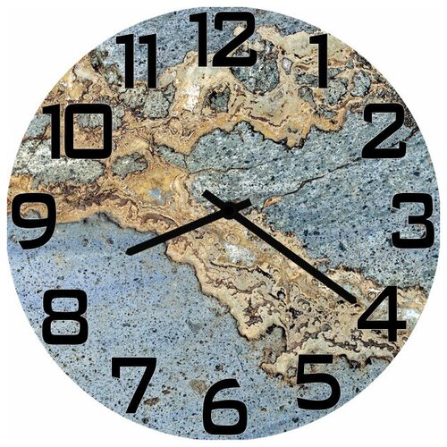 фото Svs настенные часы svs 4002861 рельефный рисунок