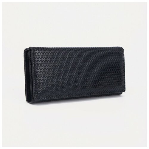 фото Кошелёк на магните, цвет чёрный noname