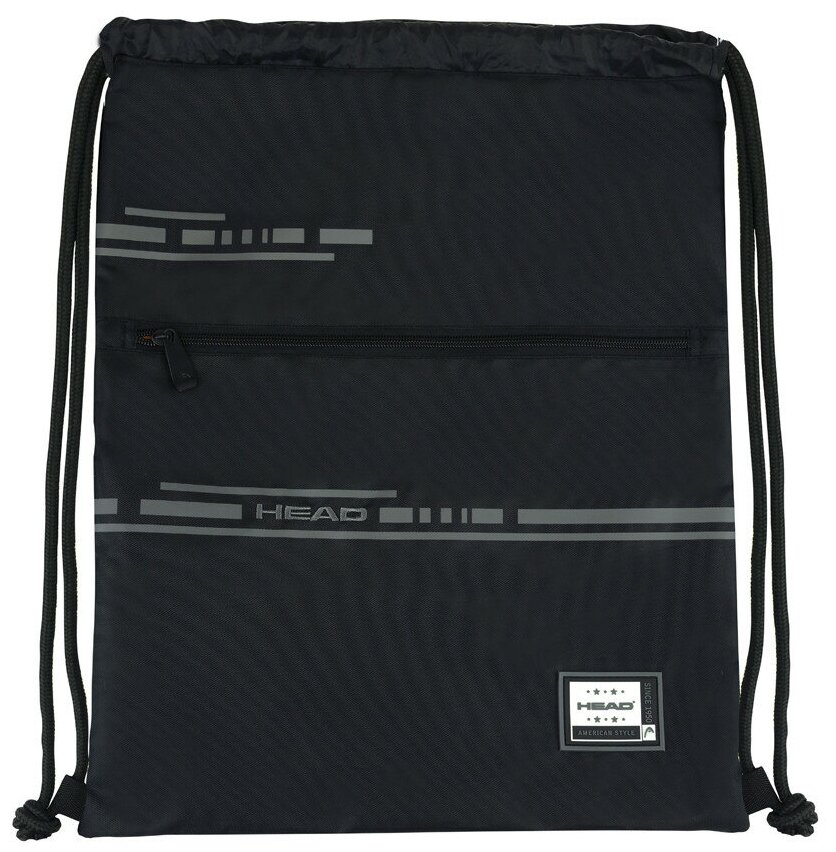 фото Сумка для обуви HEAD, модель Smart Black I, размер 4, цвет: черный/серый 507020007