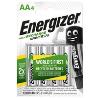 Аккумулятор Energizer Power Plus AA (HR06) 1300mAh, 4 штуки в упаковке