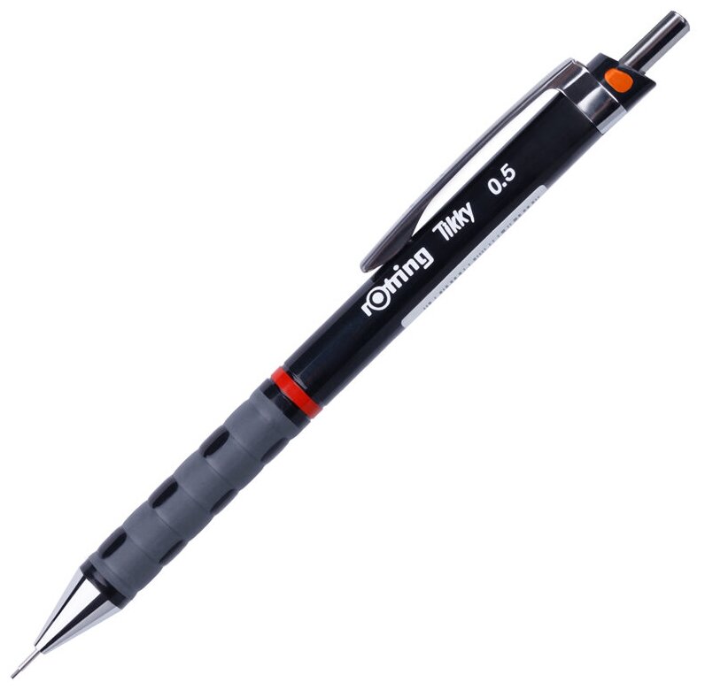 Карандаш механический Rotring "Tikky", 0,5мм, HB, черный, 12 шт. в упаковке