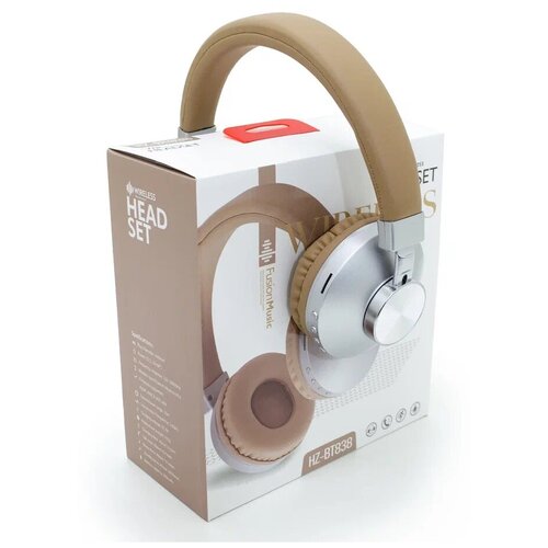 Беспроводные наушники с микрофоном Hi-Fi stereo поддержка MICRO SD 119900₽