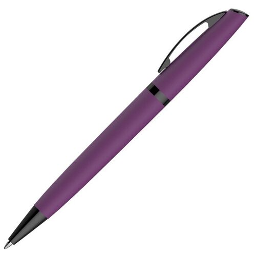 Ручка шариковая Pierre Cardin ACTUEL. Цвет - фиолетовый матовый.Упаковка Е-3