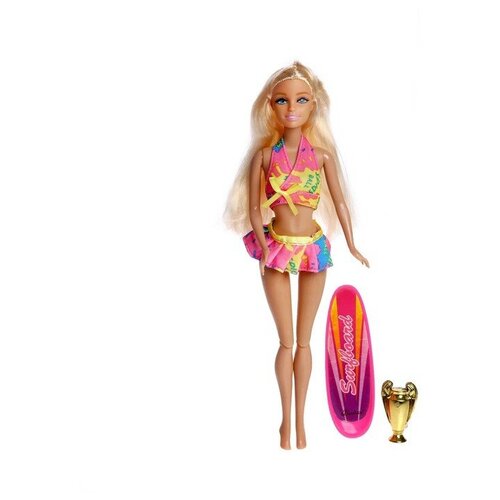 Кукла-модель «Ксения на отдыхе» шарнирная, с аксессуарами, микс