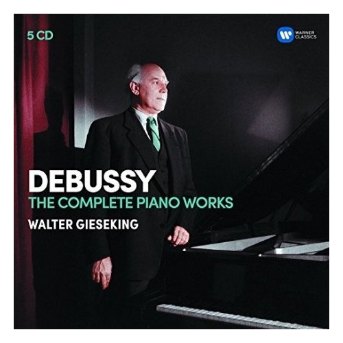 фото Компакт-диски, warner classics, walter gieseking - debussy: the piano works (5cd)