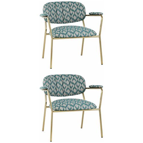 фото Кресло кэрол, орнамент (комплект 2 шт) stool group