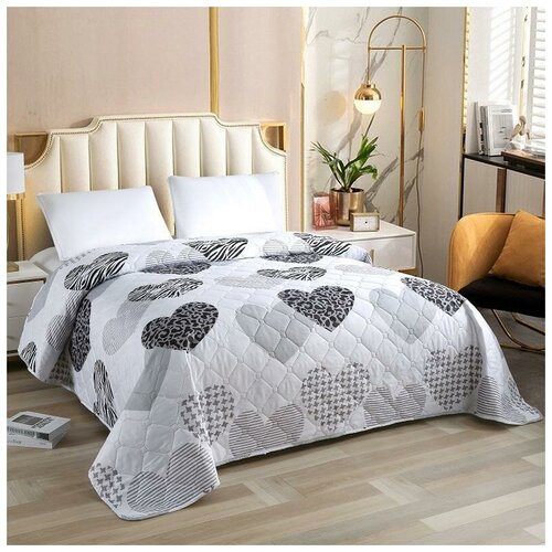 Покрывало стеганое двухстороннее из микрофибры SL 12118 230х260