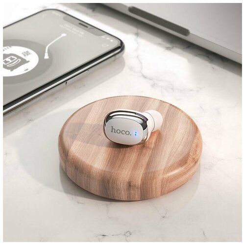 Мини беспроводная блютуз гарнитура 40mAh Bluetooth v50 с микрофоном для телефона смартфона Айфон и Андроид 106400₽