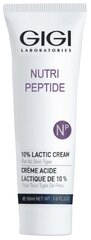 Gigi Nutri-Peptide 10% Lactic Cream Пептидный крем для лица увлажняющий с молочной кислотой, 50 мл