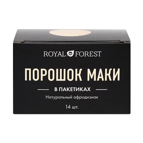 фото Мака royal forest, порошок, картонная коробка, 28 г
