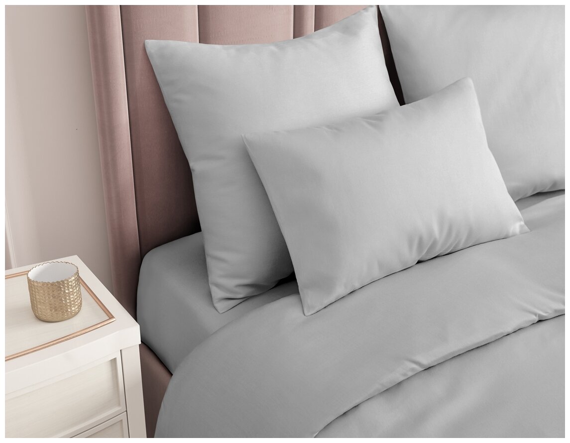 Комплект наволочек Guten Morgen ННСгк, сатин, 70 х 70 см, 2 шт, метеор — фото 1