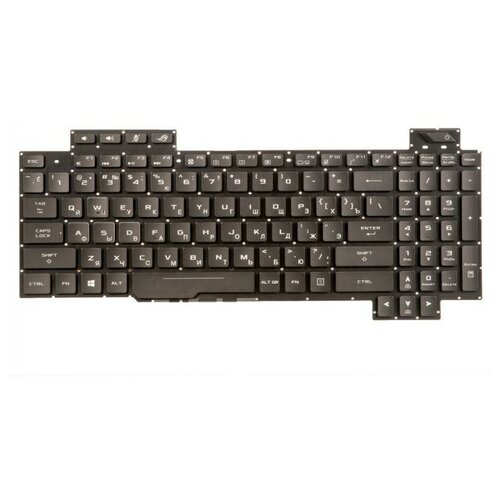 Клавиатура для ноутбука Asus ROG Strix GL503VS SCAR Edition GL503VS c белой подсветкой 3220₽