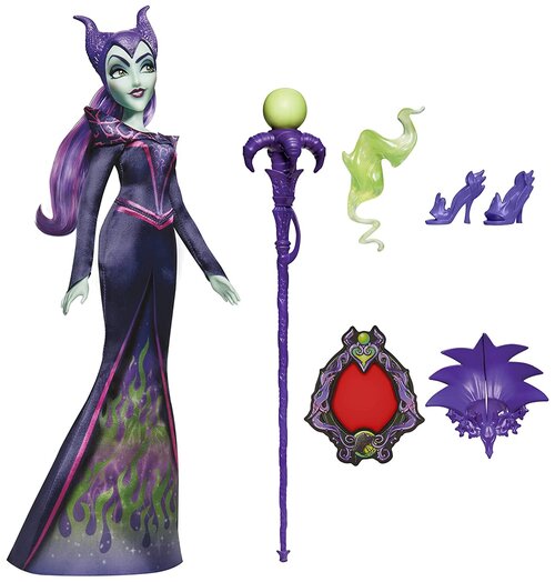 Кукла Hasbro Disney Villains Малефисента, 28 см, F4561 фиолетовый