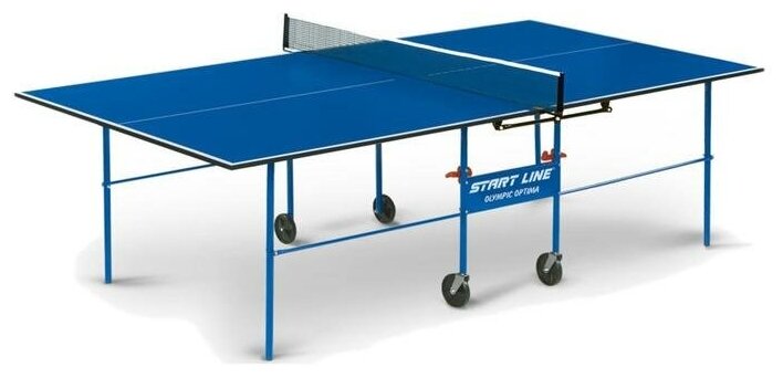 Стол теннисный Start line Olympic Optima BLUE с сеткой 6709869