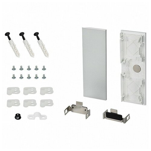 arlight заглушка s2 wall x2 h128 silver пластик 021232 10 компл 021232 Заглушка S2-WALL-X2-H128 Silver (Arlight, Пластик)