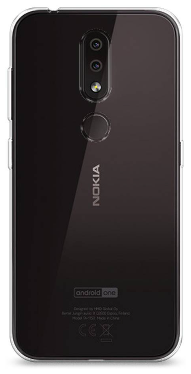 Чехол силиконовый для Nokia 4.2, прозрачный