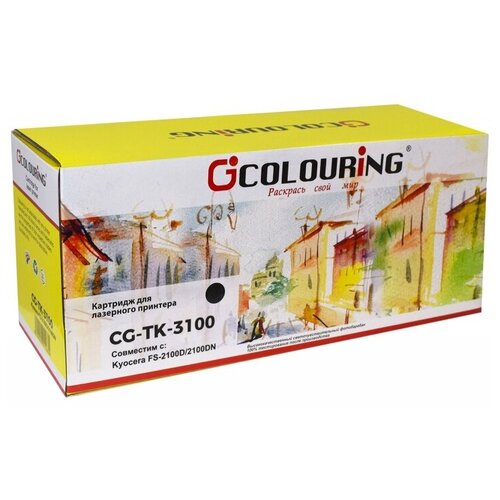 Colouring Тонер-туба CG-TK-3100 тонер colouring s101 cg q2612 ce285 универсальный канистра 1кг