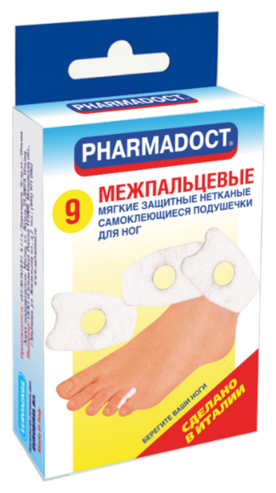 Пластырь межпальцевый Pharmadoct 9 шт