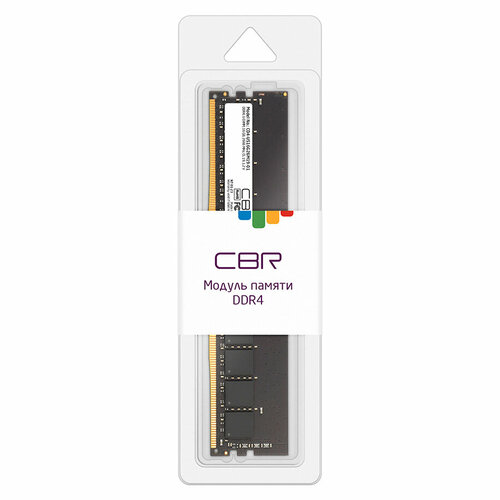 Модуль памяти CBR DDR4 DIMM UDIMM 16GB CD4-US16G26M19-01 PC4-21300 2666MHz CL19 357500₽