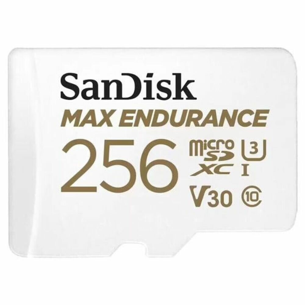 Карта памяти Micro SecureDigital 256Gb SanDisk MAX Endurance microSDXC class 10 UHS-1 U3 V30 (SDSQQVR-256G-GN6IA)