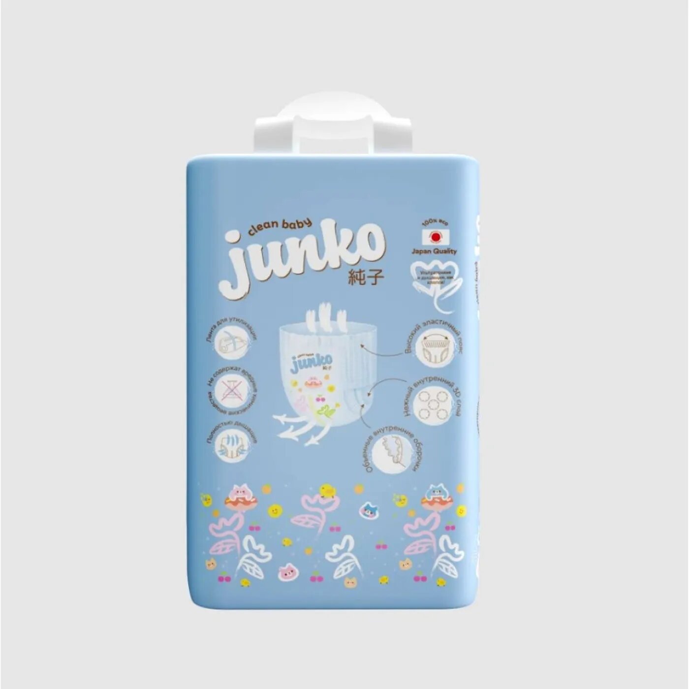 Подгузники-трусики Junko XL 12-17кг 38шт Quanzhou Tianjiao Lady & Babys Hygiene Supply - фото №19