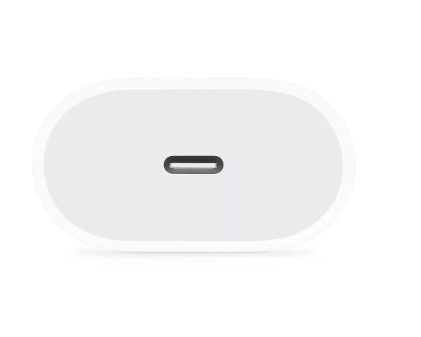 Зарядка type c / Зарядка / Блок питания для телефона USB-C 20W / Адаптер usb type c / для iphone и android / Белый — фото 1