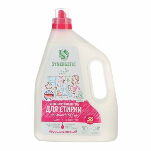 Гель для стирки COLOR SYNERGETIC 228л 903₽