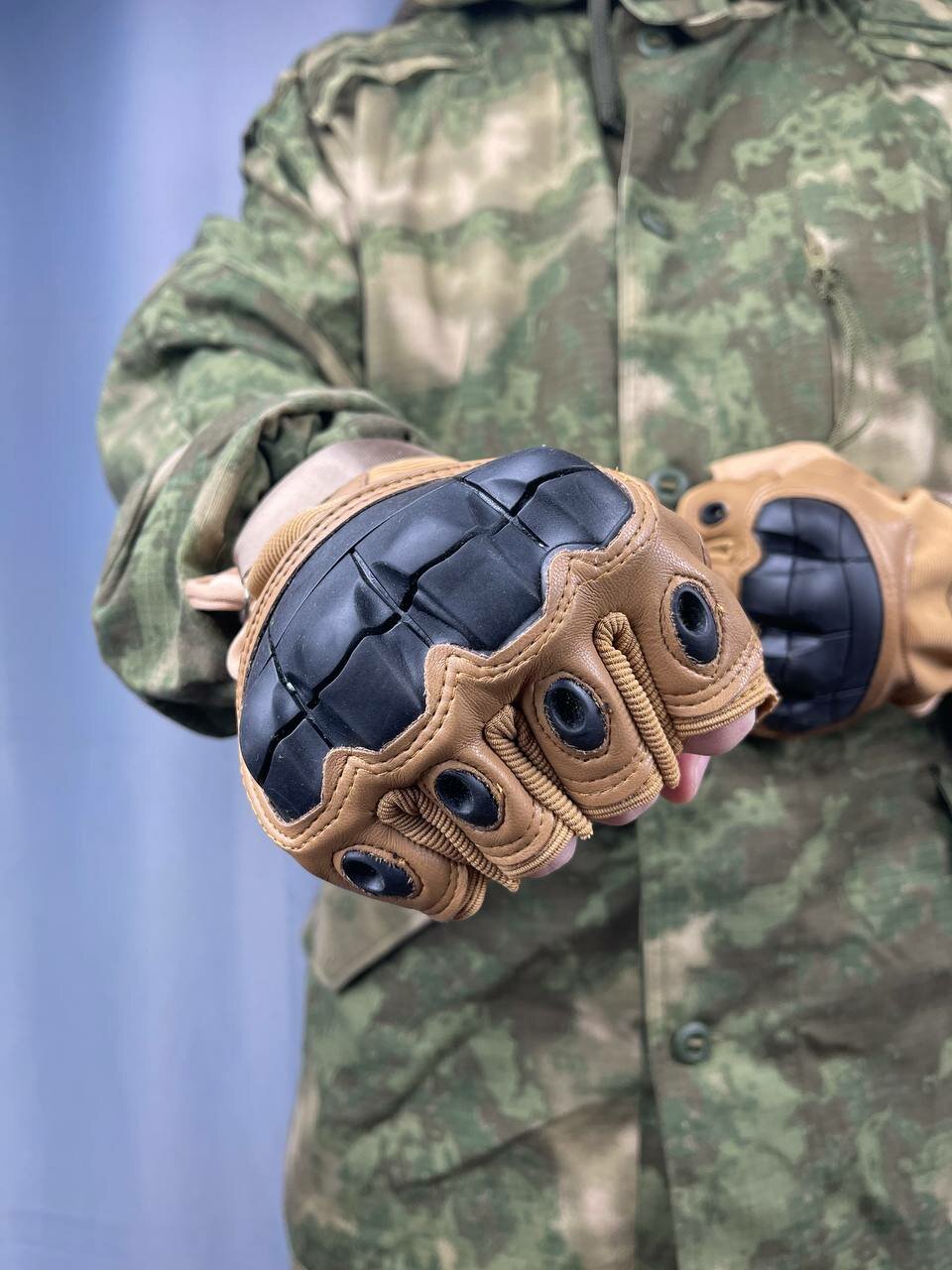 Перчатки Военные перчатки тактические беспалые