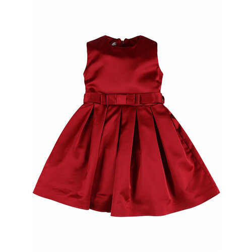 Платье Y-CLU', размер 104, красный платье y clu хлопок в клетку размер 104 черный