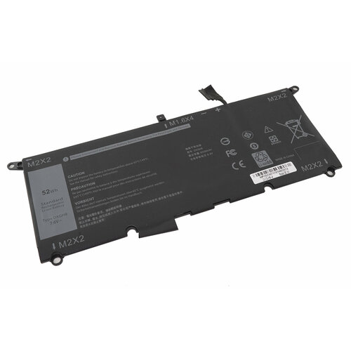 фото Аккумулятор для dell p82g 7.6v (6500mah) greenway