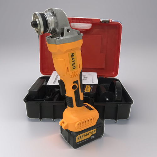 Аккумуляторная бесщеточная УШМ Mayer 7700₽