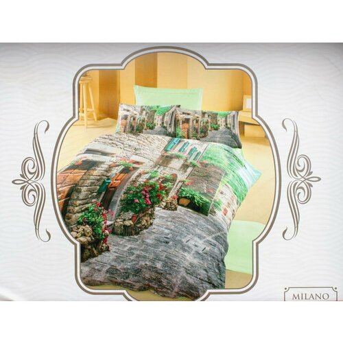 Комплект постельного белья из сатина VICTORIA 3 D Анталья 11900₽