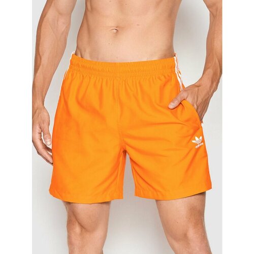 Шорты adidas, размер S, оранжевый шорты adidas mens club 3 stripes tennis short black черный