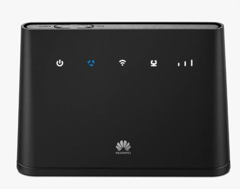 Wi-Fi роутер HUAWEI b315, со слотом под сим-карту, черный