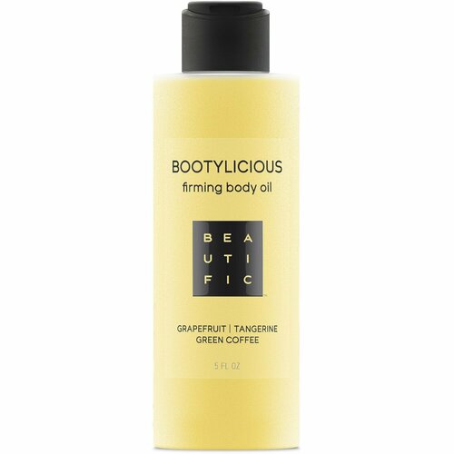 Масло для тела BEAUTIFIC Bootylicious С эссенцией грейпфрута и зеленым кофе 150мл 4660048350817 676₽
