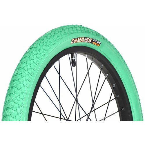 Покрышка зимняя WANDA P-1042 20x2.3 (59-406) BMX, зеленый HQ-0012392