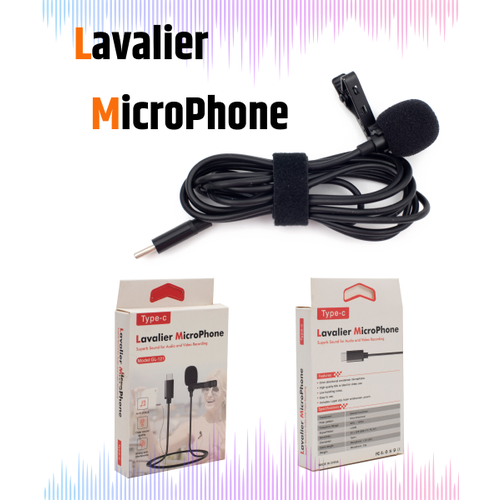 Петличный Микрофон Lavalier Type C 40000₽