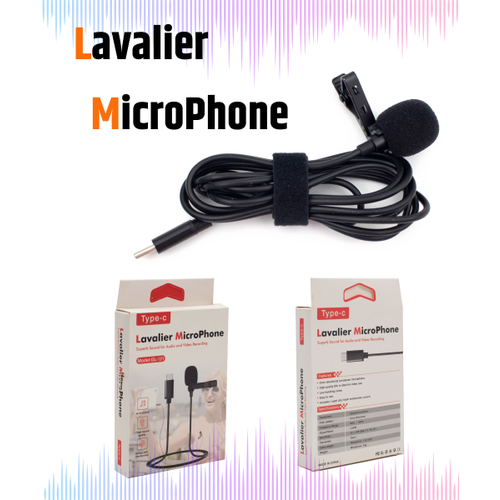 Петличный Микрофон Lavalier Type C