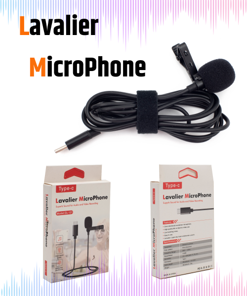 Петличный Микрофон Lavalier Type C