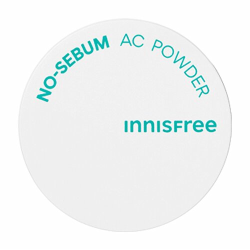 Рассыпчатая пудра для лица с матирующим эффектом Innisfree No-Sebum АС Powder матирующая пудра для лица pore control no sebum powder 5г